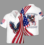 Patriotic Eagle Hawaiian Shirt For Men Women